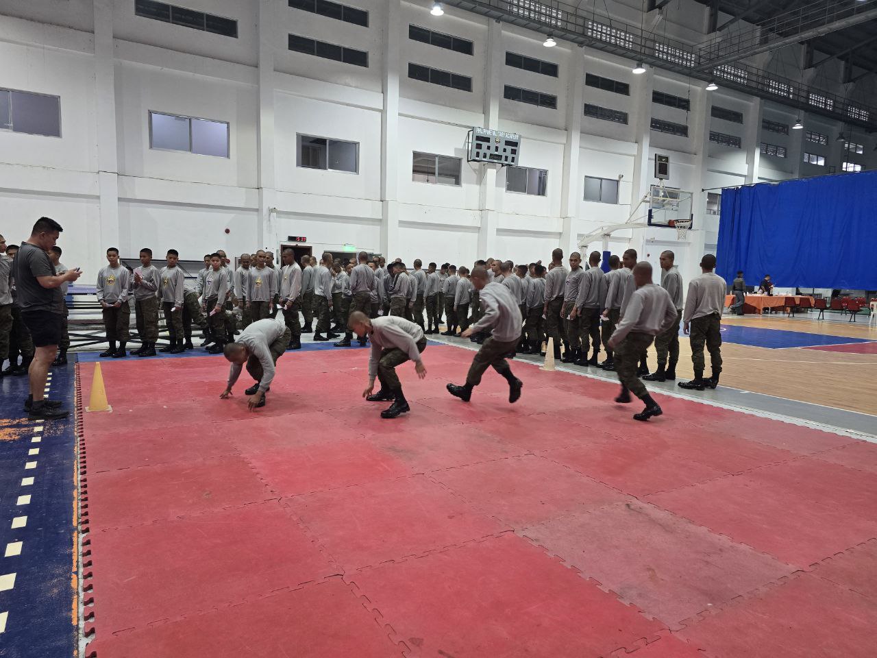 Cadets under evaluation