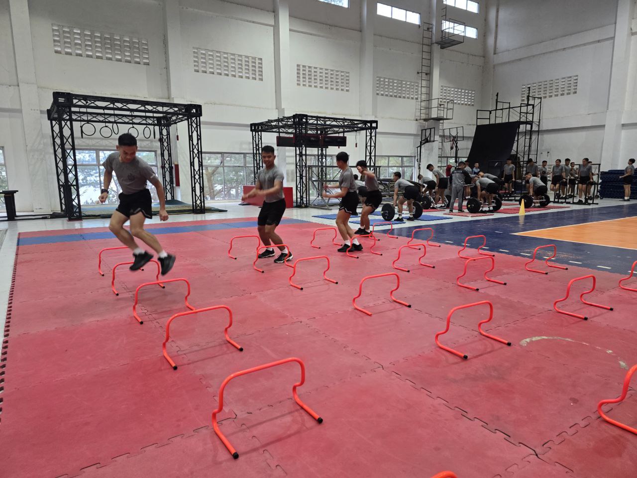 Cadets under evaluation