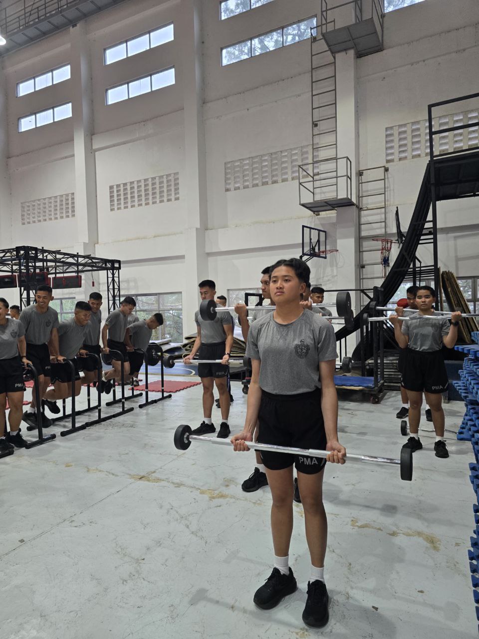 Cadets under evaluation