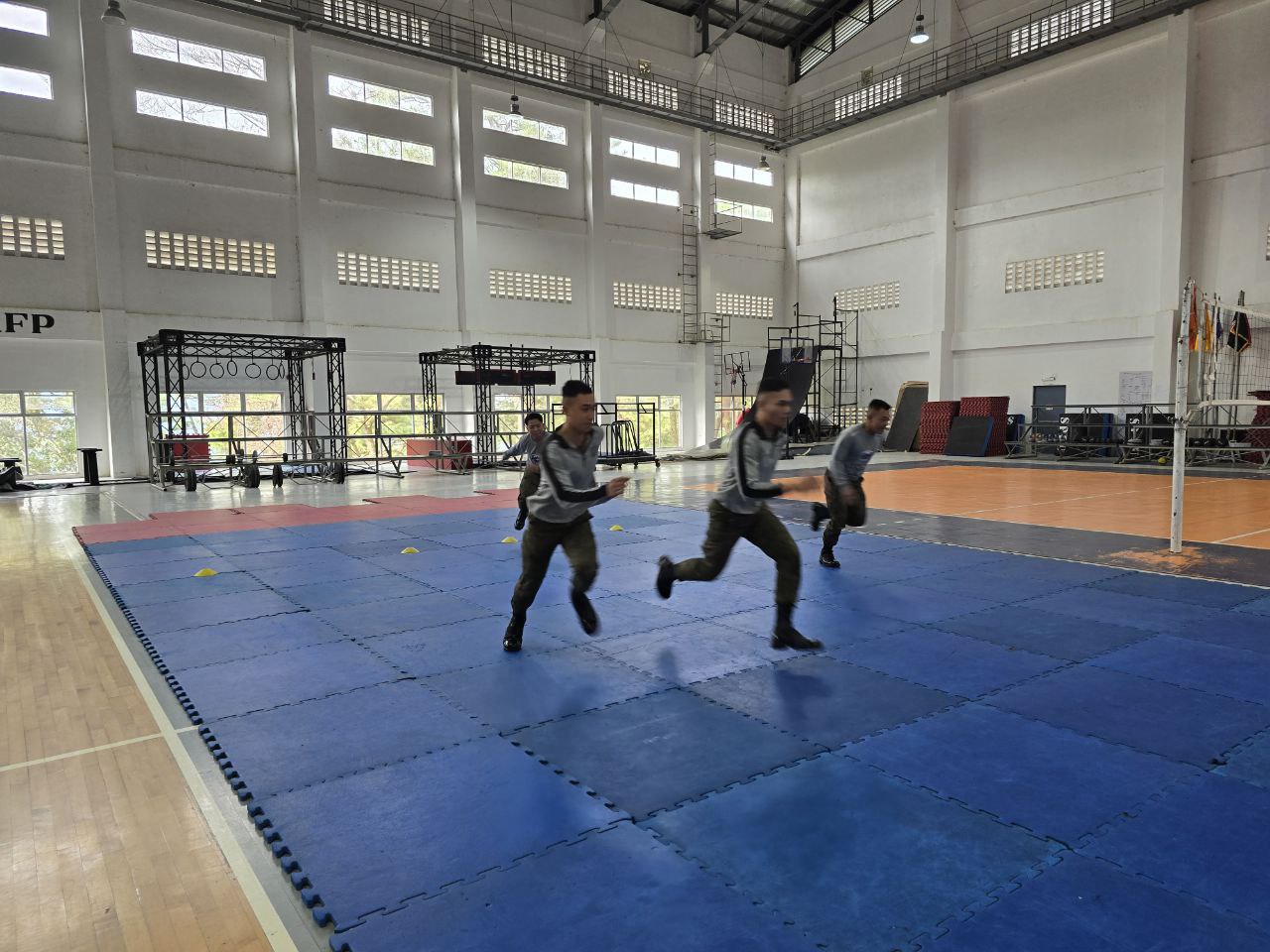 Cadets under evaluation