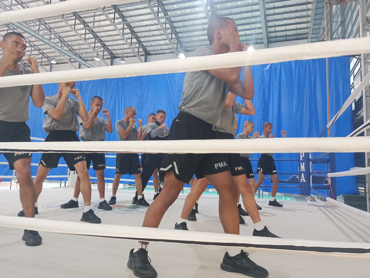 Cadets in training