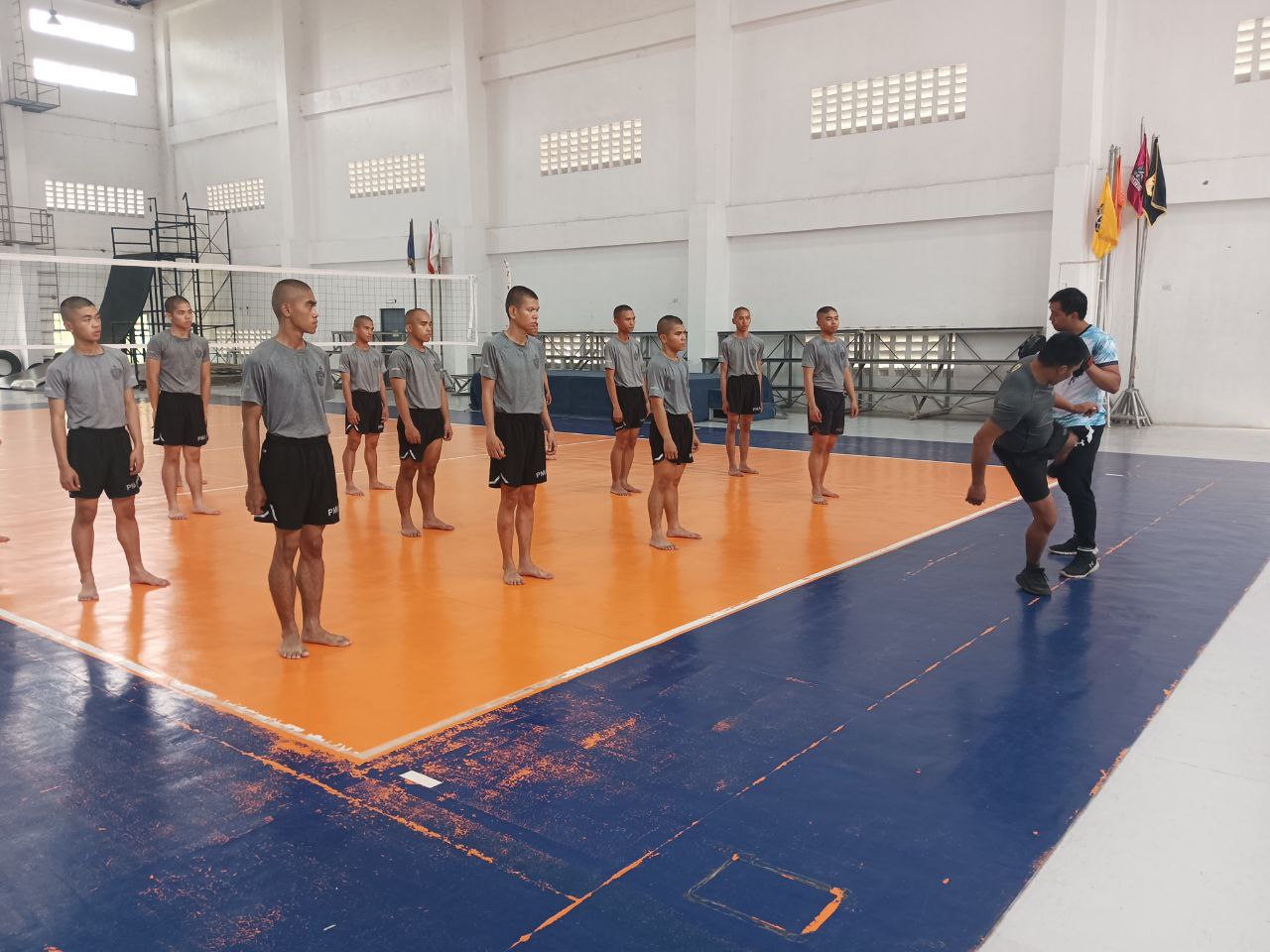 Cadets in training