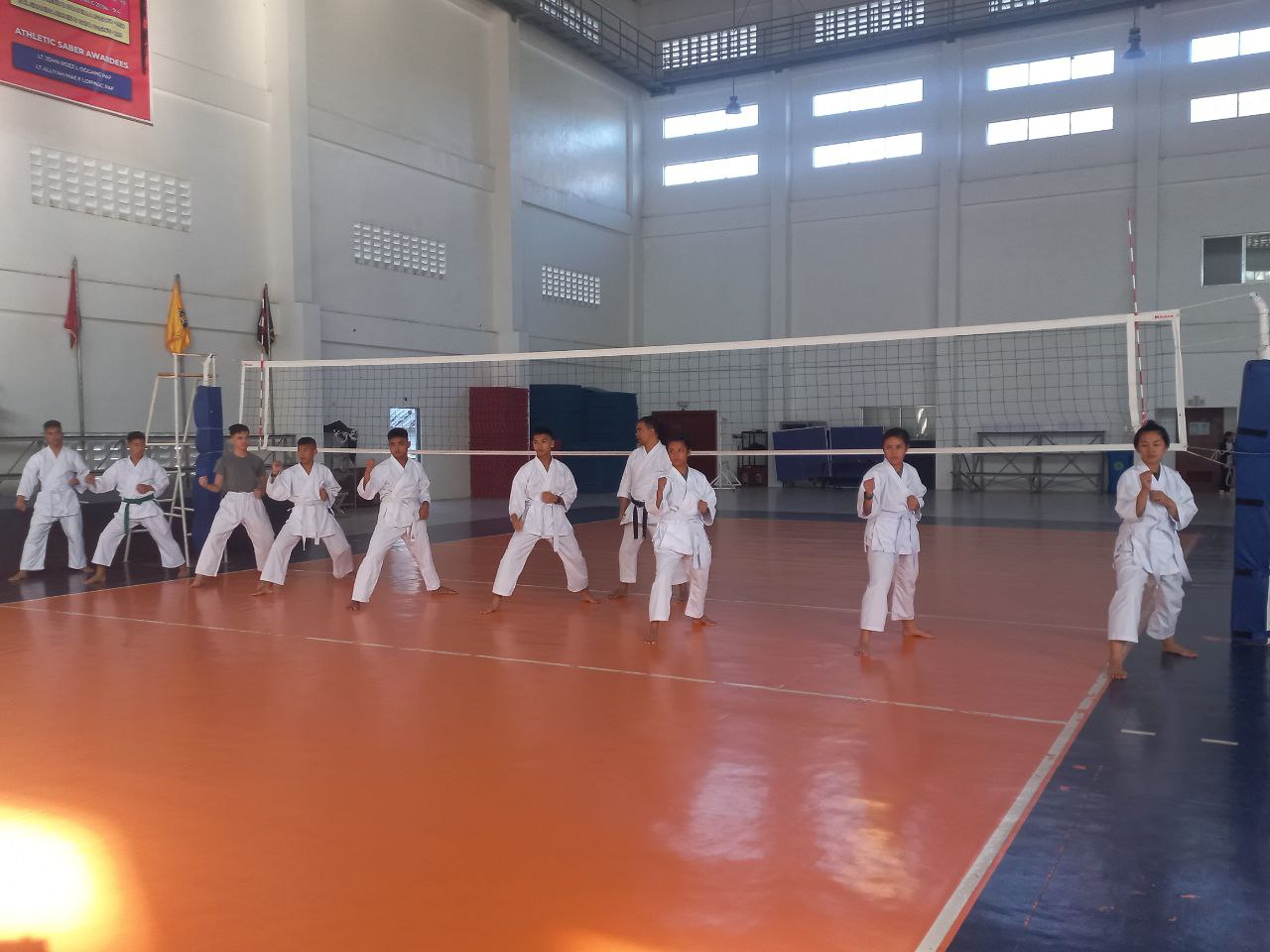 Cadets in training