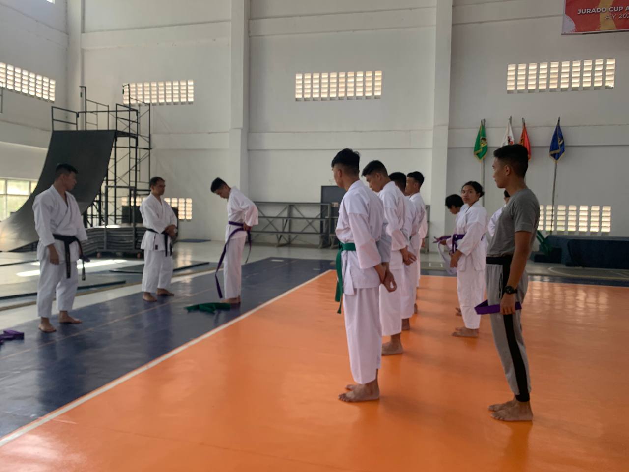 Cadets in training