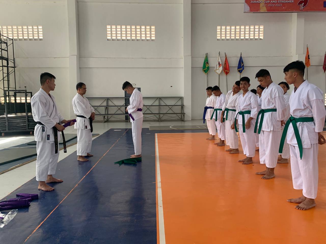 Cadets in training