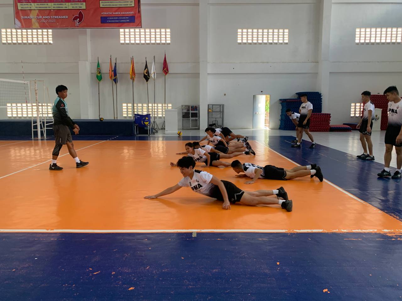 Cadets in training