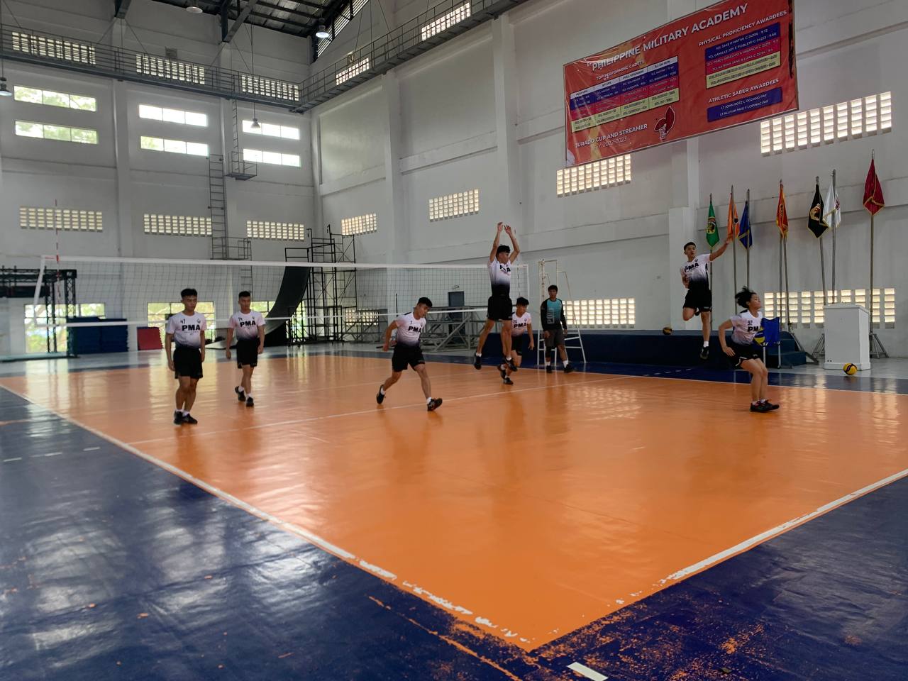 Cadets in training