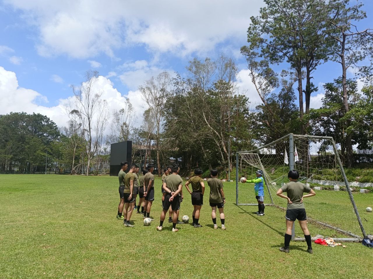 Cadets in training