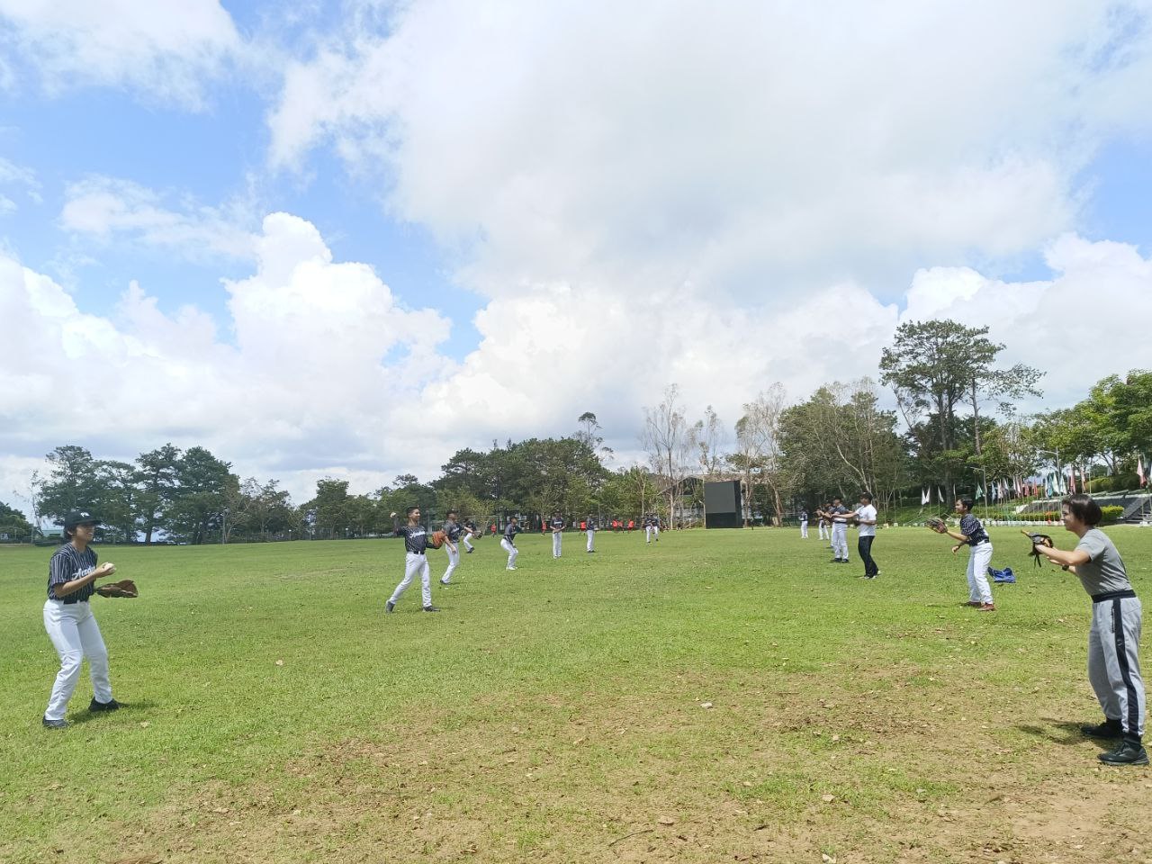 Cadets in training