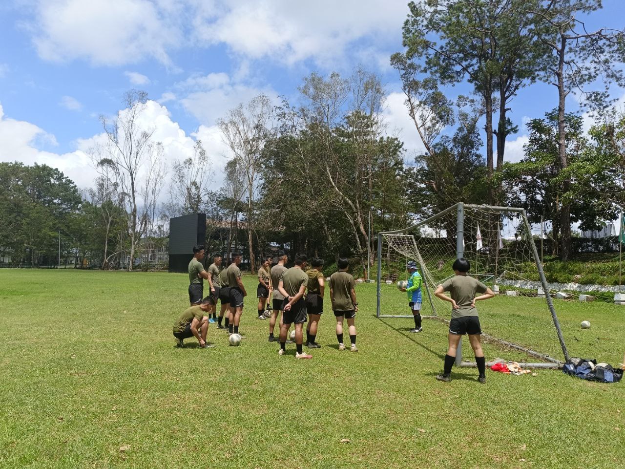 Cadets in training