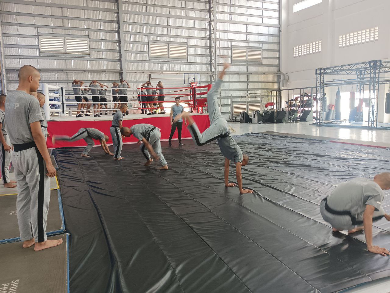 Cadets in training