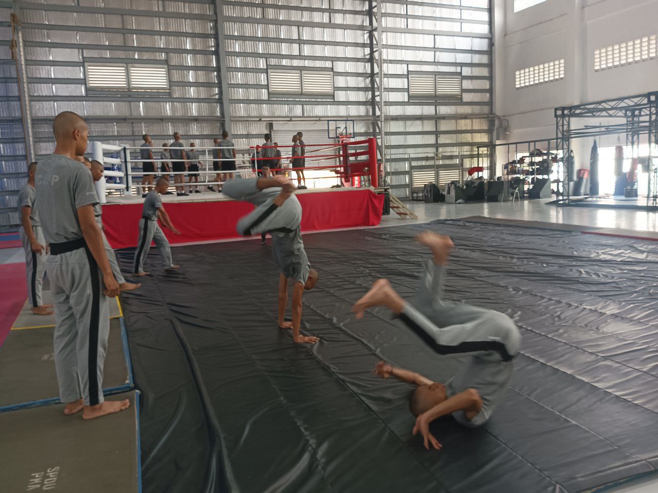 Cadets in training