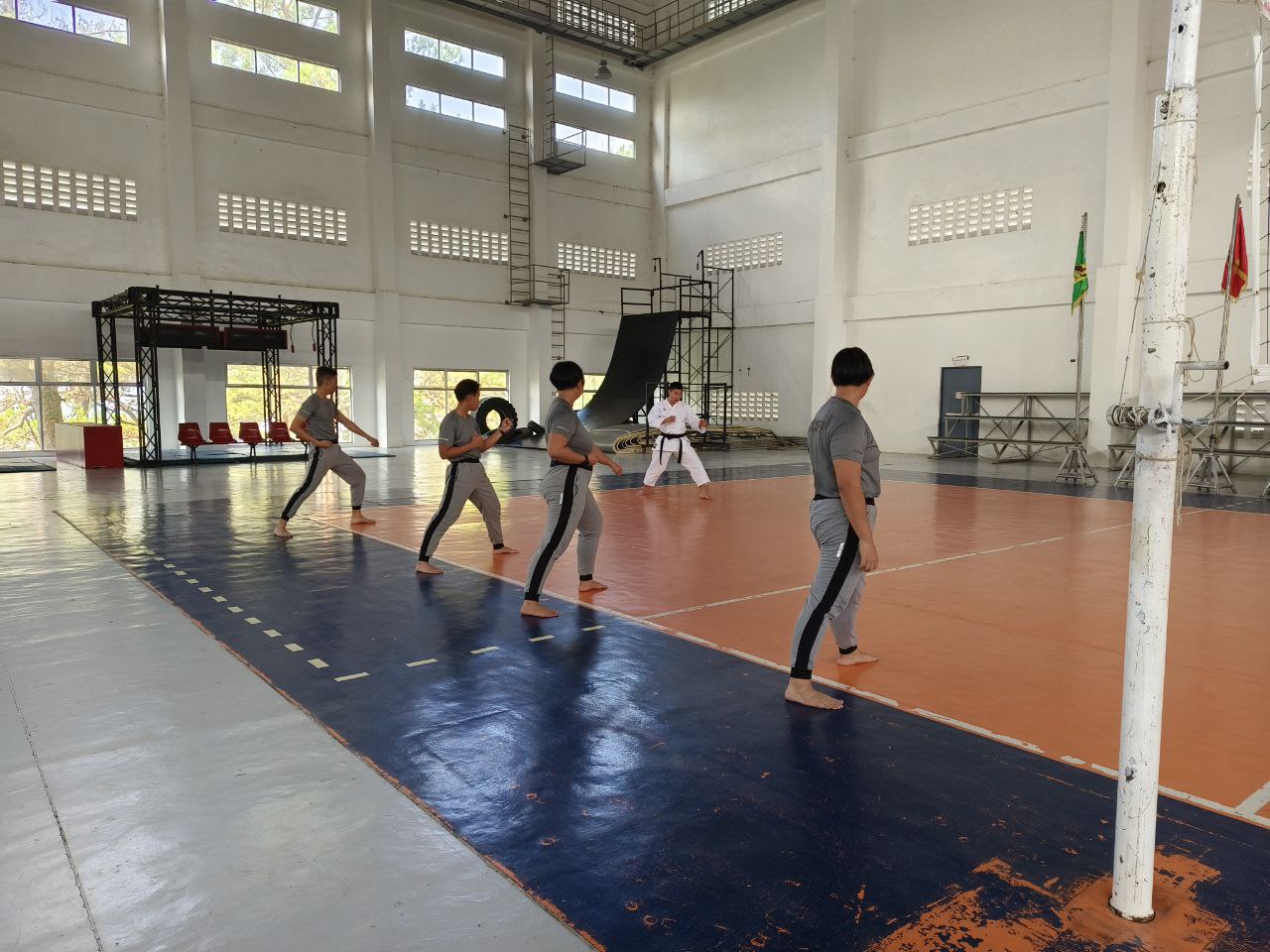 Cadets in training